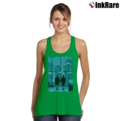 Women’s Fight Club Ending Scene Tank Top in irish green | Lightweight, Movement-Friendly