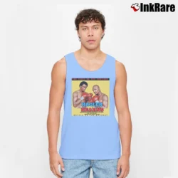 Men’s fight of the century hagler vs hearns boxing legends Tank Top in light blue | Breathable, Active-Friendly Design