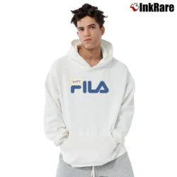 Men’s Fila Rugrats Graphic Pullover Hoodie in white | Cozy, Durable, Modern Fit