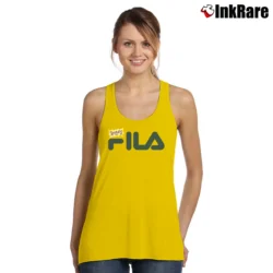 Women’s Fila Rugrats Graphic Tank Top in yellow | Lightweight, Movement-Friendly