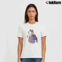 Women’s Final Fantasy 7 Aerith T-Shirt in white | Soft, Flattering Fit