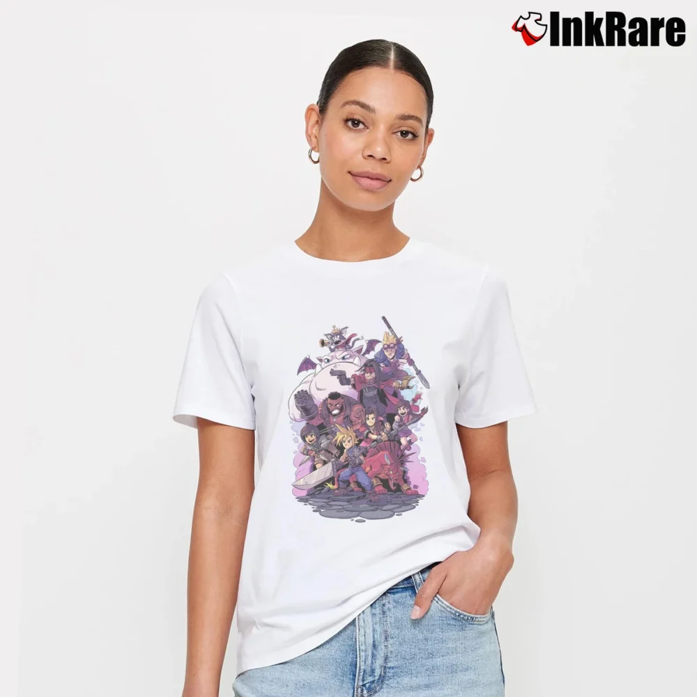 Women’s Final Fantasy Advent Children T-Shirt in white | Soft, Flattering Fit