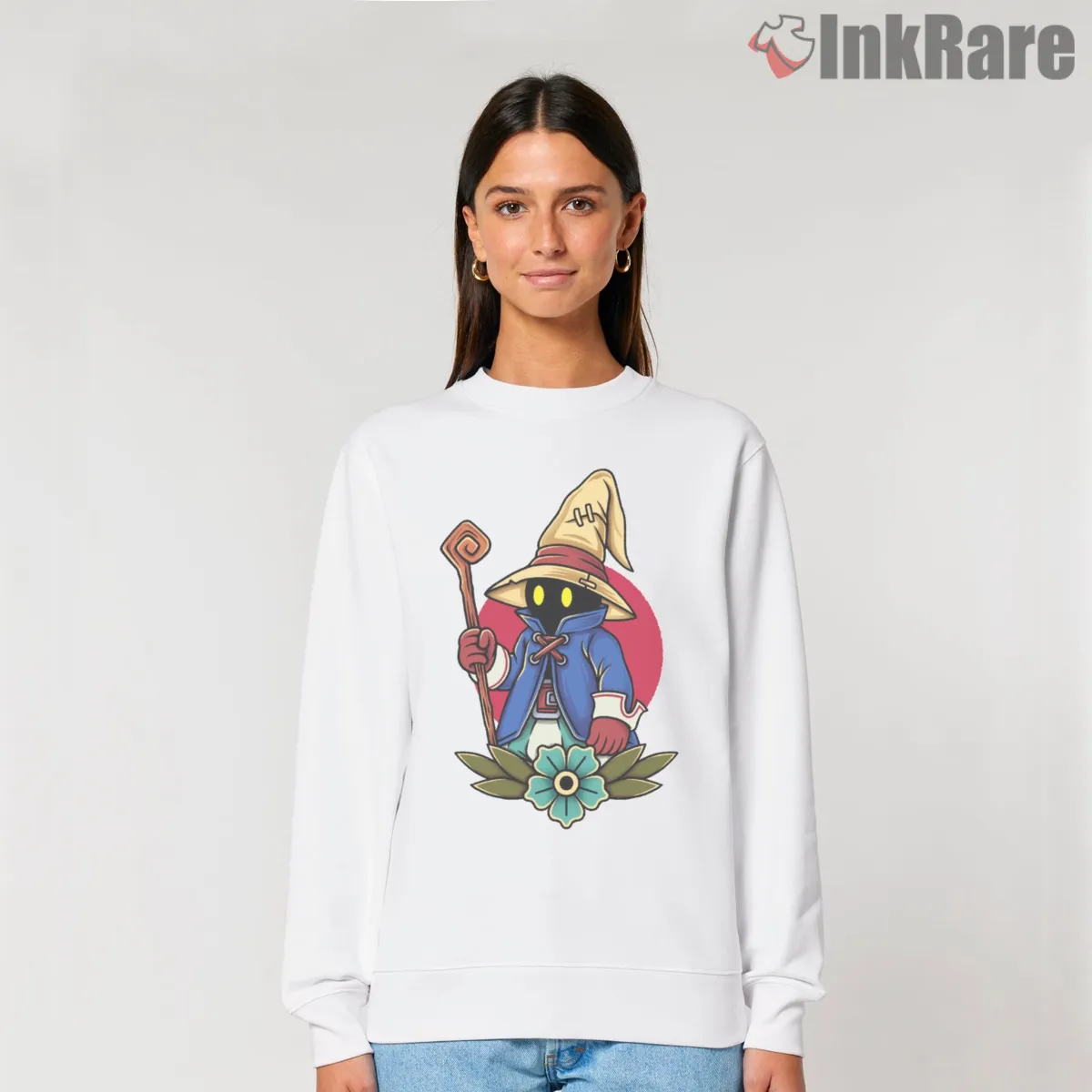 Final Fantasy Ix Vivi Black Mage Tattoo Style Emblem Shirt Final Fantasy Ix Vivi Black Mage Tattoo Style Emblem Shirt on graphic shirt for women graphic tee