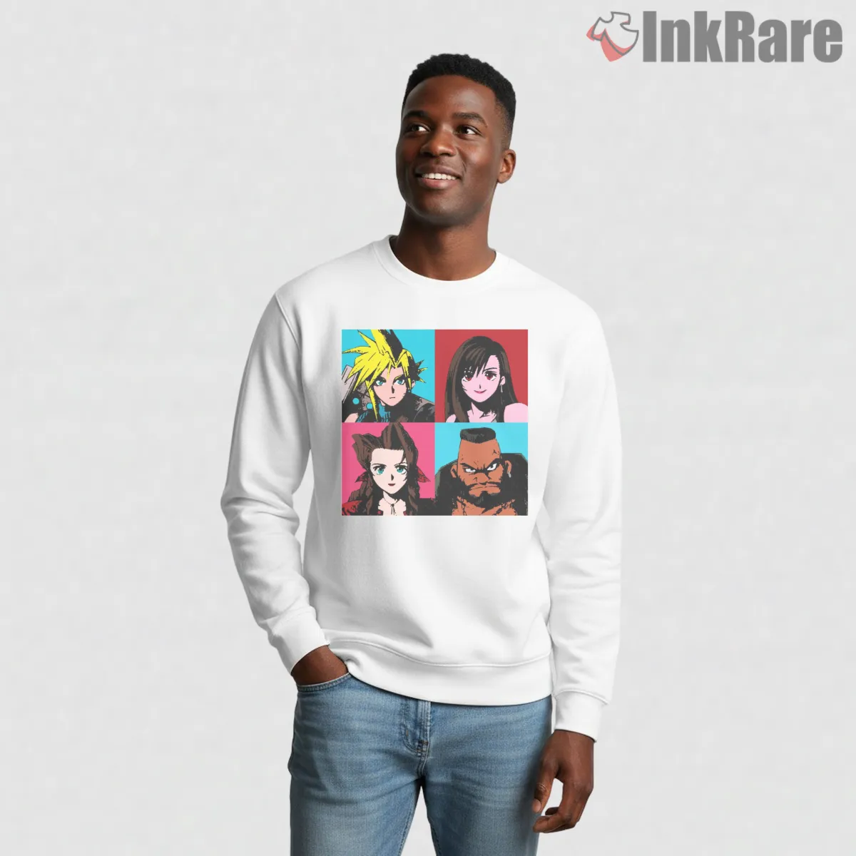 Final Fantasy Pop Art Character Grid Warhol Style Shirt Final Fantasy Pop Art Character Grid Warhol Style Shirt on graphic shirt for men graphic tee