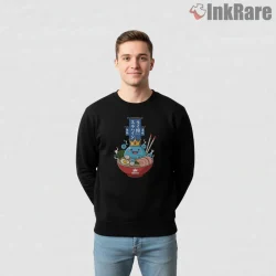 Final Fantasy Slime King Ramen Cute Crossover Shirt on graphic shirt for men graphic tee