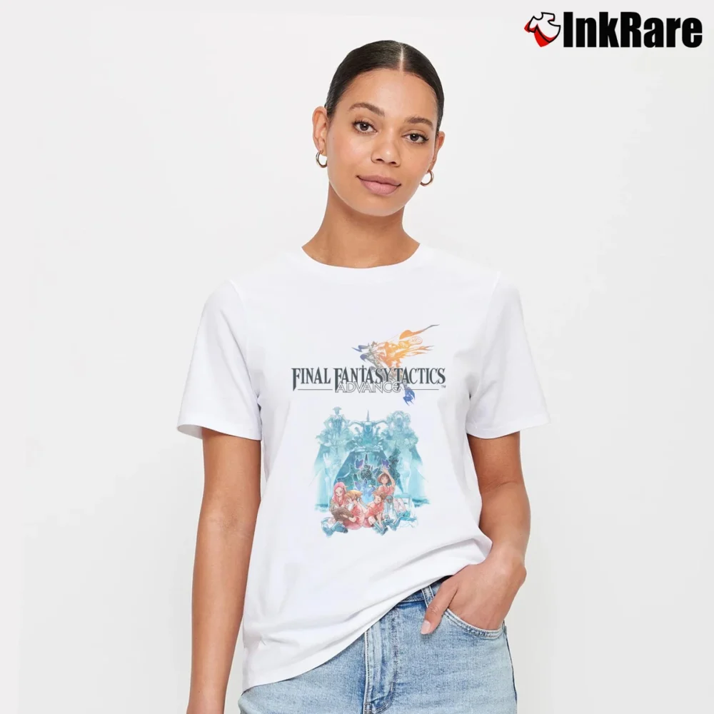 Women’s Final Fantasy Tactics Advance T-Shirt in white | Soft, Flattering Fit