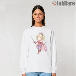 Final Fantasy Vi Terra Branford Chibi Warrior Fantasy Shirt on graphic shirt for women graphic tee