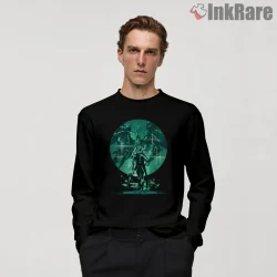 Final Fantasy Xvi Dominant Of Bahamut Summon Power Shirt on black long sleeve shirt for men graphic tee