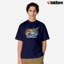 Men’s Final Mickey Donald Goofy Walt Disney World Classic T-Shirt in navy | Soft, Breathable Everyday Wear