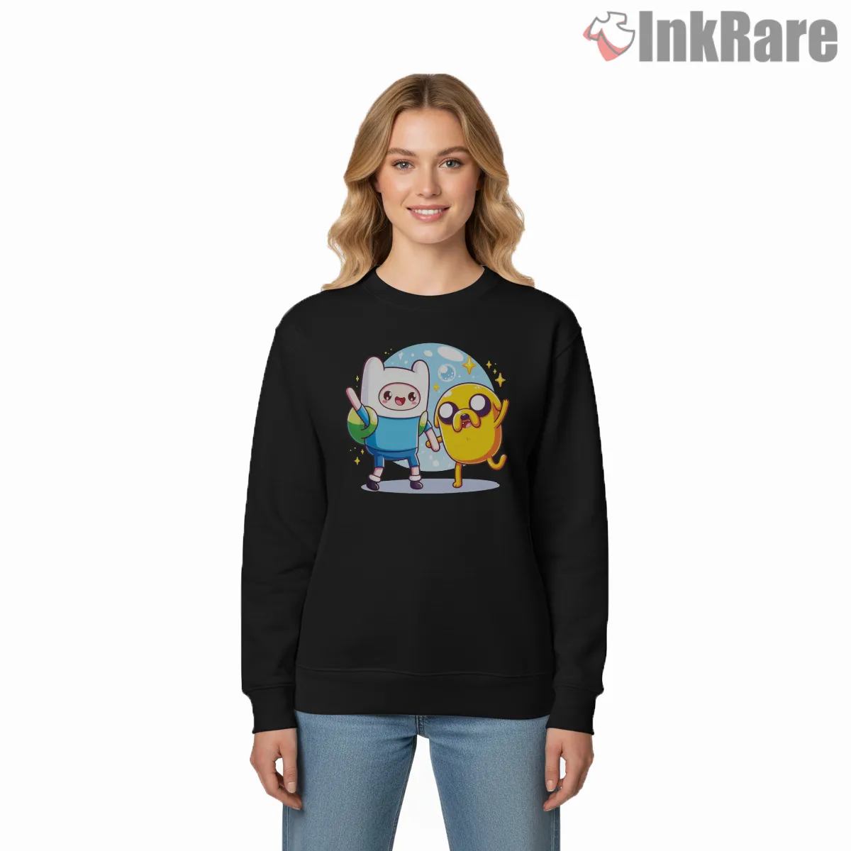 Finn And Jake Happy Celebration Cartoon Shirt Finn And Jake Happy Celebration Cartoon Shirt on graphic shirt for women graphic tee