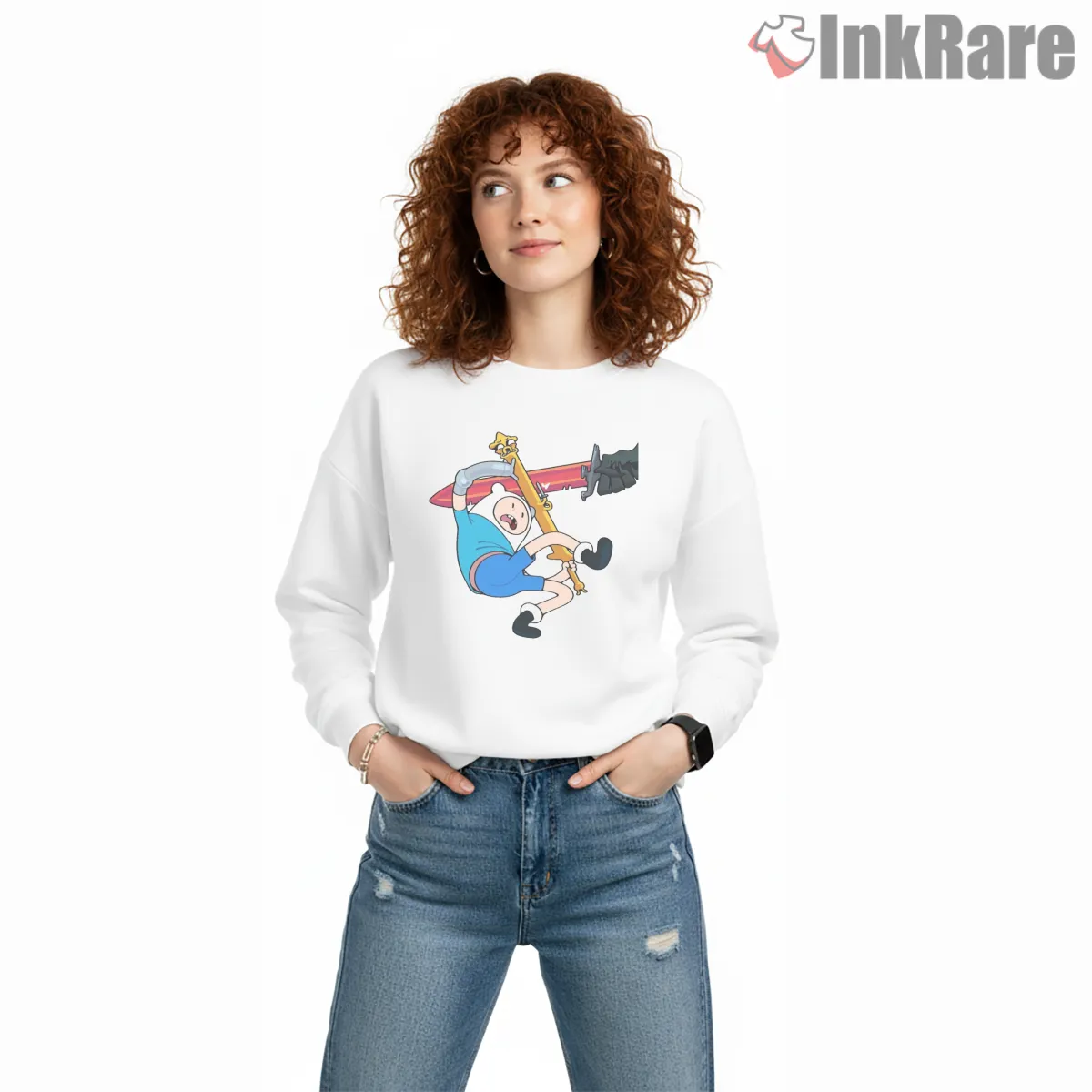 Finn Final Battle Sword Action Adventure Cartoon Shirt Finn Final Battle Sword Action Adventure Cartoon Shirt on graphic shirt for women graphic tee