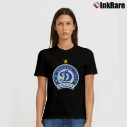Women’s Fk Dinamo Minsk Belarus Soccer Signature T-Shirt in black | Soft, Flattering Fit