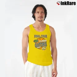 Men’s Florida Gators 2007 College Team Tank Top in yellow | Breathable, Active-Friendly Design