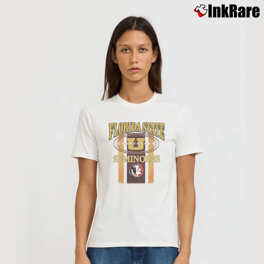 Women’s Florida State Seminoles Fsu Signature T-Shirt in white | Soft, Flattering Fit