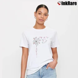 Women’s Flower Snoopy Love What You Do T-Shirt in white | Soft, Flattering Fit