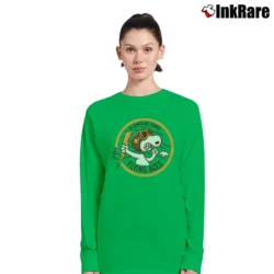 Women’s Flying Aces Snoopy Classic Long-Sleeve Top in irish green | Sleek, Versatile, All-Season