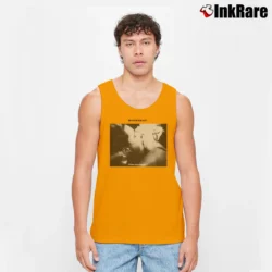 Men’s Follow Me To Heaven IH Nom UH Nit Tank Top in orange | Breathable, Active-Friendly Design