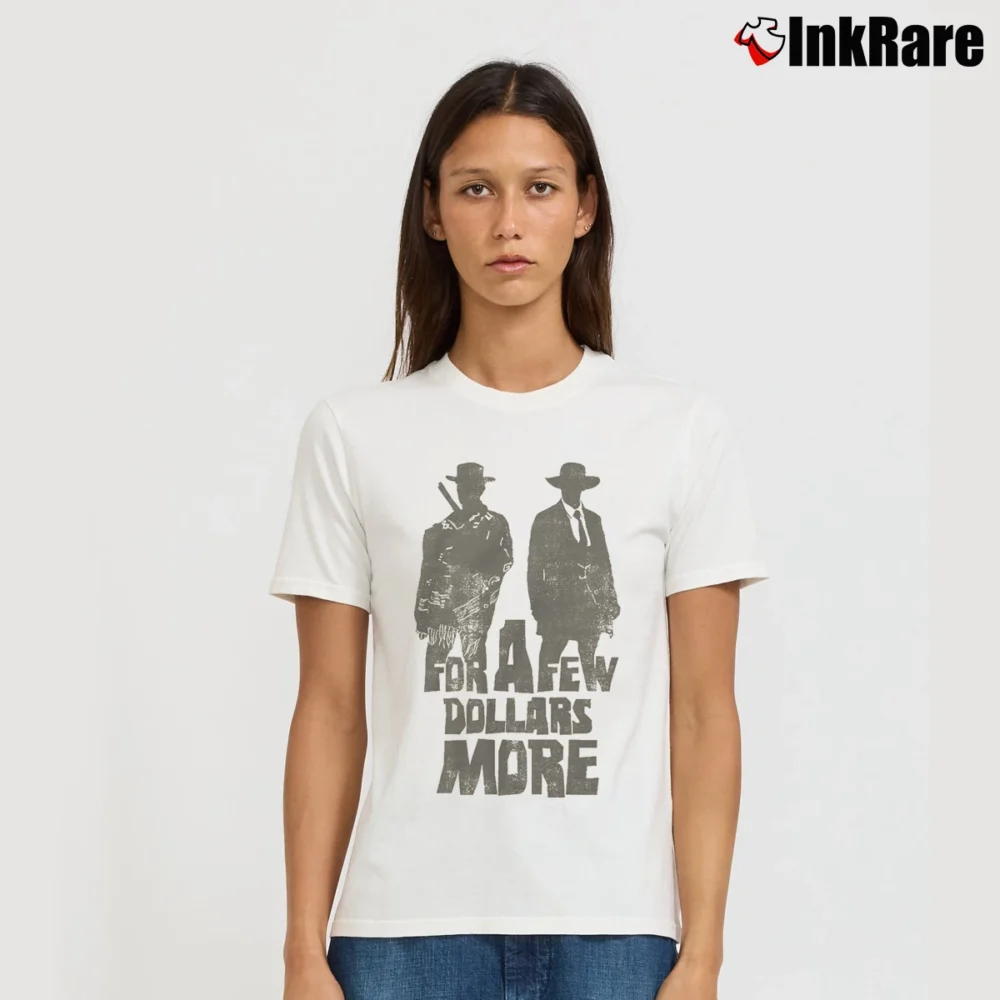 Women’s For A Few Dollars More Partners In Crime Ted Signature T-Shirt in white | Soft, Flattering Fit