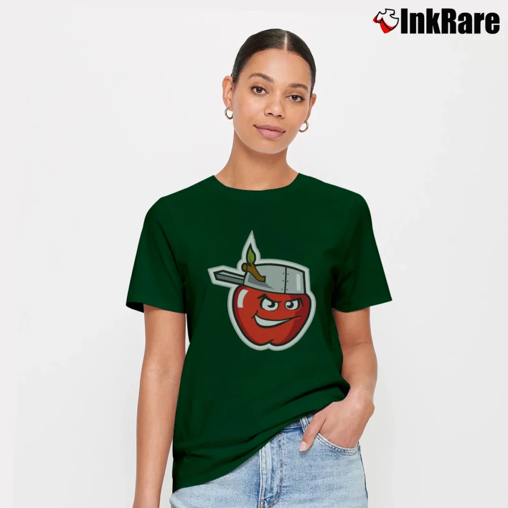 Women’s Fort Wayne Tincaps Baseball Signature T-Shirt in forest green | Soft, Flattering Fit