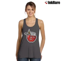 Women’s Fort Wayne Tincaps Baseball Tank Top in charcoal | Lightweight, Movement-Friendly