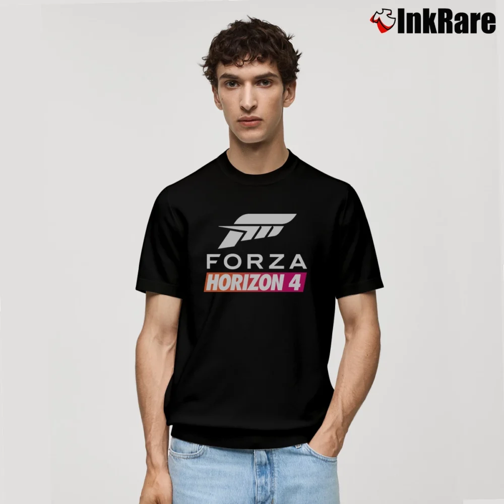 Men’s Forza Horizon 4 Style Classic T-Shirt in black | Soft, Breathable Everyday Wear