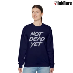 Women’s Frank Turner Not Dead Yet Relaxed Sweatshirt in navy | Soft, Laid-Back Vibe