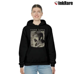 Women’s Frank Zappa Vintage Cozy Hoodie in black | Warm, Structured, Stylish