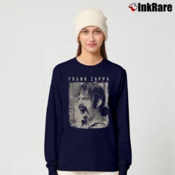 Women’s Frank Zappa Vintage Long-Sleeve Top in navy | Sleek, Versatile, All-Season