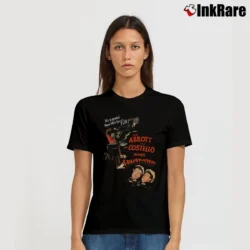 Women’s Frankenstein Abbott Costello Meet Frankenstein Halloween Signature T-Shirt in black | Soft, Flattering Fit