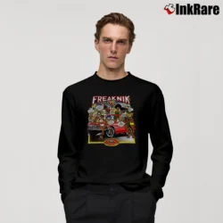 Men’s Freaknik 99 Throwback Party Long-Sleeve Shirt in black | Sleek, Lightweight, Year-Round Wear