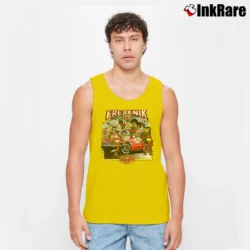 Men’s Freaknik 99 Throwback Party Tank Top in yellow | Breathable, Active-Friendly Design