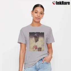 Women’s fred mcgriff atlanta braves retro baseball fan Signature T-Shirt in sport grey | Soft, Flattering Fit