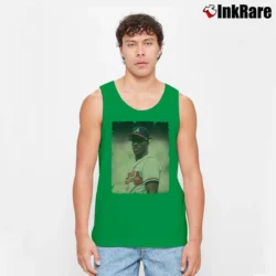 Men’s fred mcgriff atlanta braves retro baseball fan Tank Top in irish green | Breathable, Active-Friendly Design