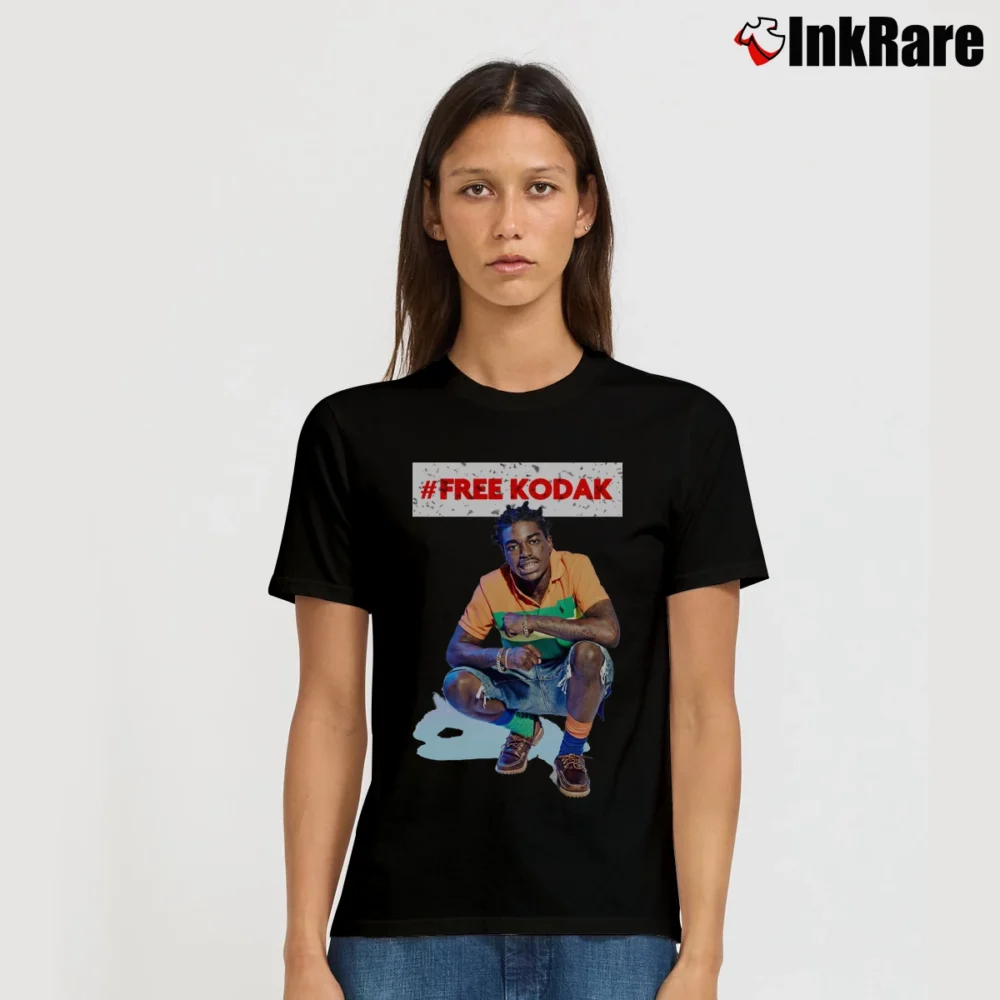 Women’s Free Kodak Black T-Shirt in black | Soft, Flattering Fit