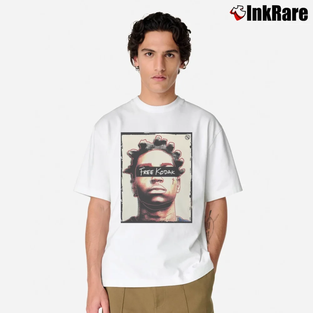 Men’s Free Kodak Exclusive Classic T-Shirt in white | Soft, Breathable Everyday Wear