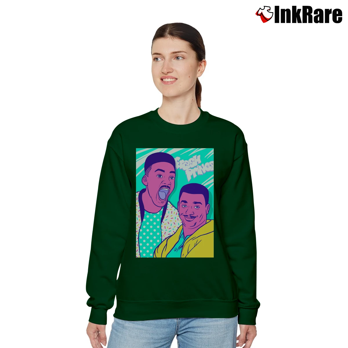 Fresh Prince Of Bel Air Women’s Relaxed Sweatshirt in forest green – Cozy Casual Women’s Fresh Prince Of Bel Air Relaxed Sweatshirt in forest green | Soft, Laid-Back Vibe