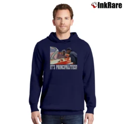 Men’s Friday Movie It's The Principalities Smokey Pullover Hoodie in navy | Cozy, Durable, Modern Fit