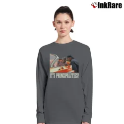 Women’s Friday Movie It's The Principalities Smokey Long-Sleeve Top in charcoal | Sleek, Versatile, All-Season