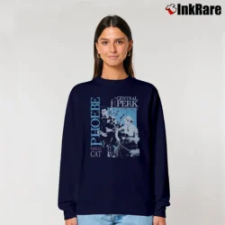 Women’s Friends Smelly Cat Tour Relaxed Sweatshirt in navy | Soft, Laid-Back Vibe