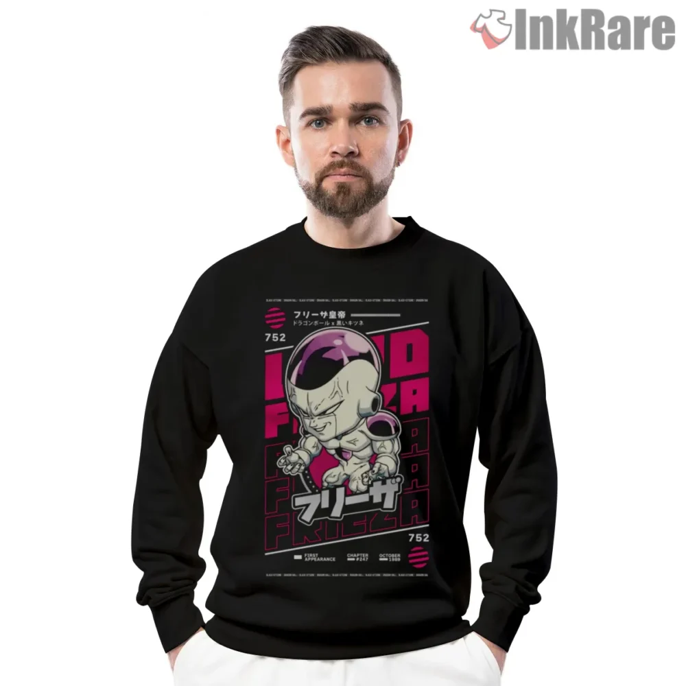 Frieza Neon Poster Emblem Series Shirt on graphic shirt for men graphic tee