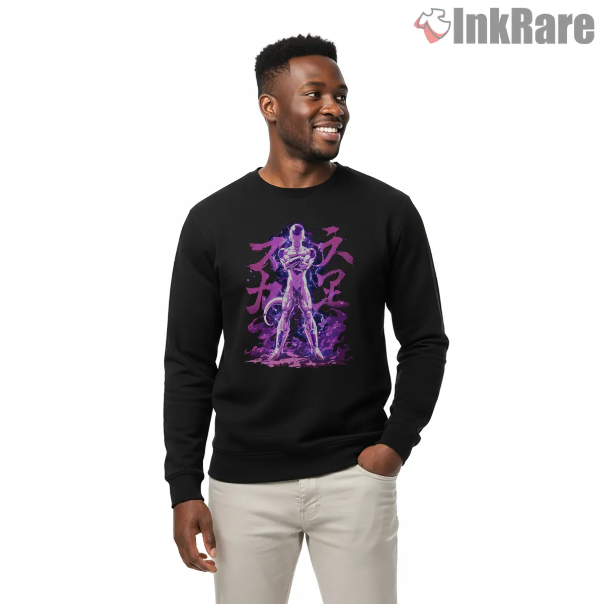 Frieza Purple Energy Calligraphy Storm Shirt Frieza Purple Energy Calligraphy Storm Shirt on graphic shirt for men graphic tee