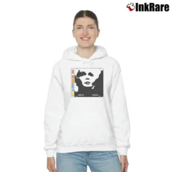 Women’s Front 242 Geography Cozy Hoodie in white | Warm, Structured, Stylish