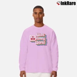 Men’s Fuel Logo Walt Disney World Long-Sleeve Shirt in light pink | Sleek, Lightweight, Year-Round Wear