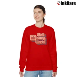 Women’s Fuel Logo Walt Disney World Relaxed Sweatshirt in red | Soft, Laid-Back Vibe