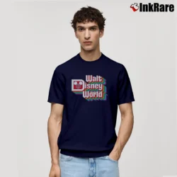 Men’s Fuel Logo Walt Disney World Classic T-Shirt in navy | Soft, Breathable Everyday Wear