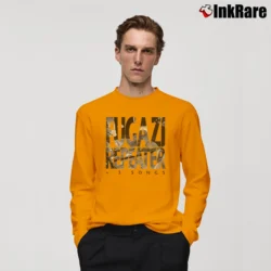 Men’s Fugazi Repeater EP Cover Album Long-Sleeve Shirt in orange | Sleek, Lightweight, Year-Round Wear