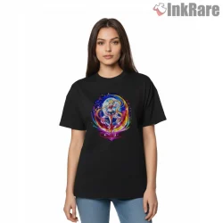 Full Power Magical Guardian Portrait Shirt on black short sleeve shirt for women graphic tee