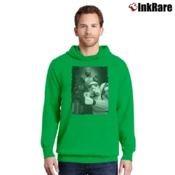 Men’s Fun Darth Vader Stormtrooper Selfie Frozen Han Solo Star Wars Pullover Hoodie in irish green | Cozy, Durable, Modern Fit