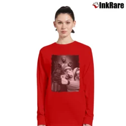 Women’s Fun Darth Vader Stormtrooper Selfie Frozen Han Solo Star Wars Long-Sleeve Top in red | Sleek, Versatile, All-Season
