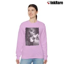 Women’s Fun Darth Vader Stormtrooper Selfie Frozen Han Solo Star Wars Relaxed Sweatshirt in light pink | Soft, Laid-Back Vibe